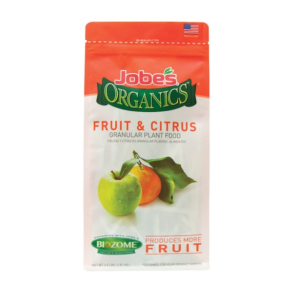 Jobes Jobe's Organic Granules Fruit & Citrus Plant Food 4 lb 09226 - main